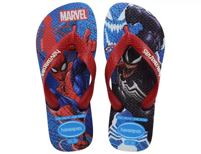 Chinelo Infantil Havaianas Kids Top Marvel Ii - Atacado