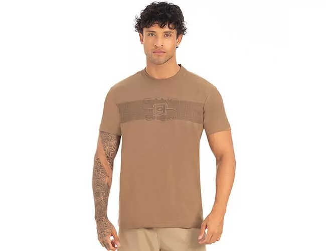 Camiseta Masculina Básica Gangster Gola Careca 10.16.4644 - Atacado