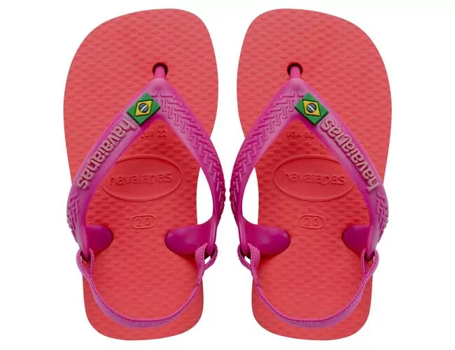 Chinelo Havaianas New Baby Brasil Logo - Atacado