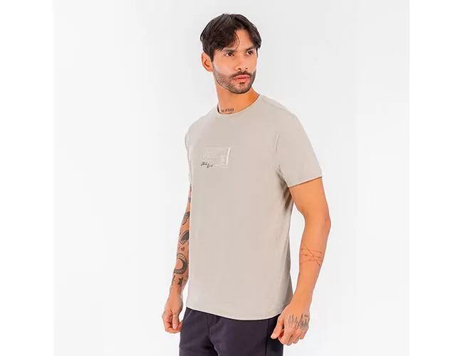 Camiseta Masculina Básica Gangster Gola Careca 10.16.4131 - Atacado