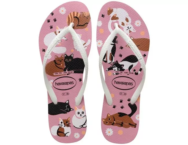 Chinelo Infantil Havaianas Slim Pets - Atacado