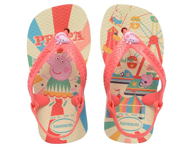 Chinelo Havaianas New Baby Peppa Pig - Atacado