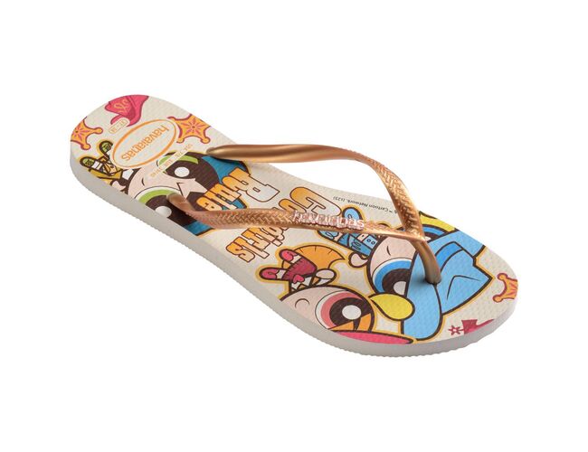 Chinelo Feminino Havaianas Slim Warner Classics - Atacado