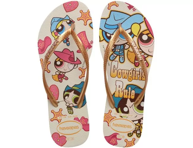 Chinelo Feminino Havaianas Slim Warner Classics - Atacado