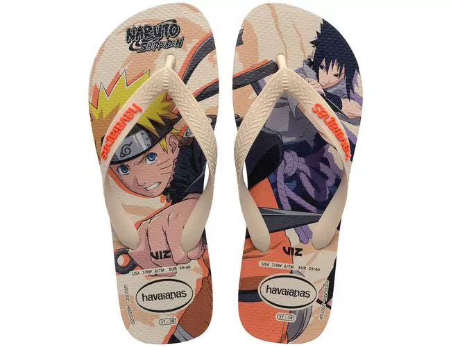 Chinelo Masculino Havaianas Top Naruto - Atacado