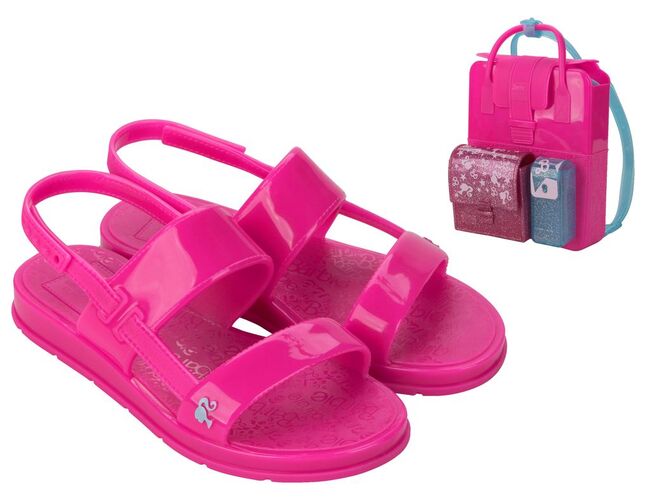 Sandalia Infantil Barbie Color Mochila - 23067 - Atacado