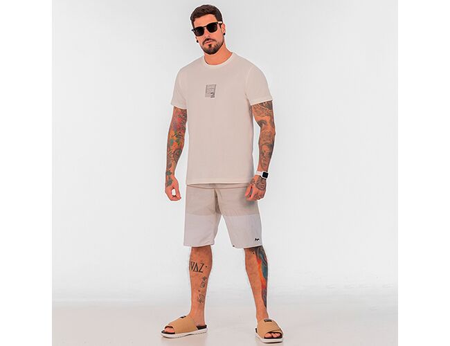 Camiseta Masculina Básica Gangster Gola Careca 10.16.3894 - Atacado