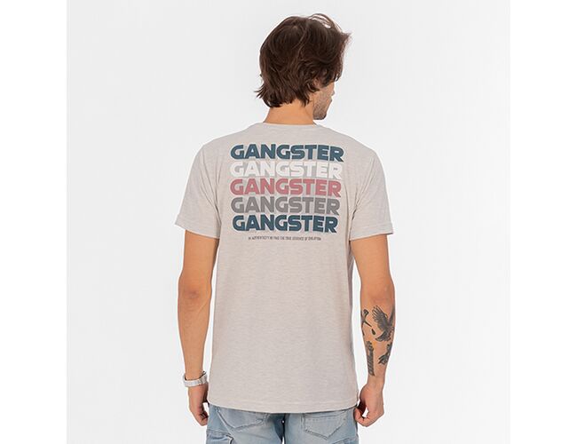 Camiseta Masculina Básica Gangster Gola Careca 10.16.3915 - Atacado