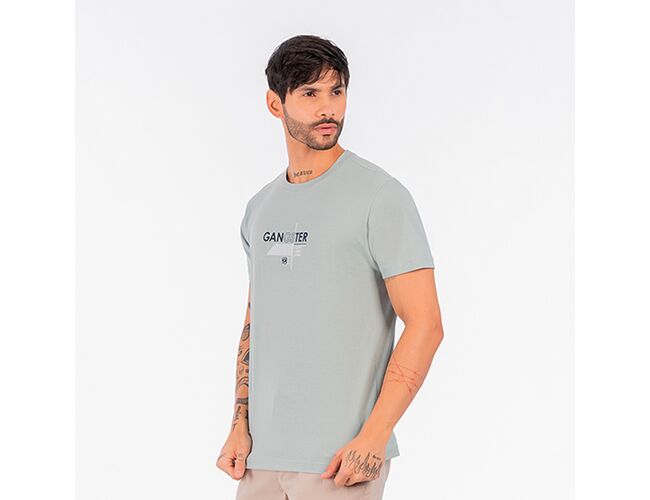 Camiseta Masculina Básica Gangster Gola Careca 10.16.4130 - Atacado