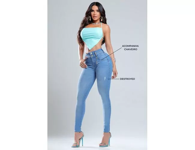 Calça Feminina RI19 Linha Premium 78312 - Atacado