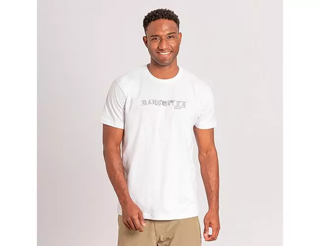 Camiseta Masculina Básica Gangster Gola Careca 10.16.2868 - Atacado