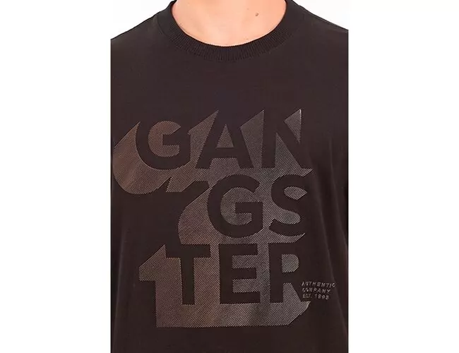 Camiseta Masculina Especial Gangster Gola Careca 10.16.4621 - Atacado