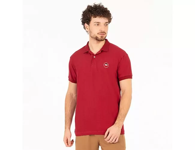 Camiseta Polo Masculina Manga Curta Gangster 29.08.1412 - Atacado