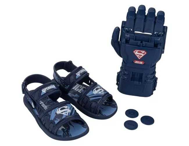 Sandalia Infantil Liga Da Justiça Action Hero - 23263 - Atacado
