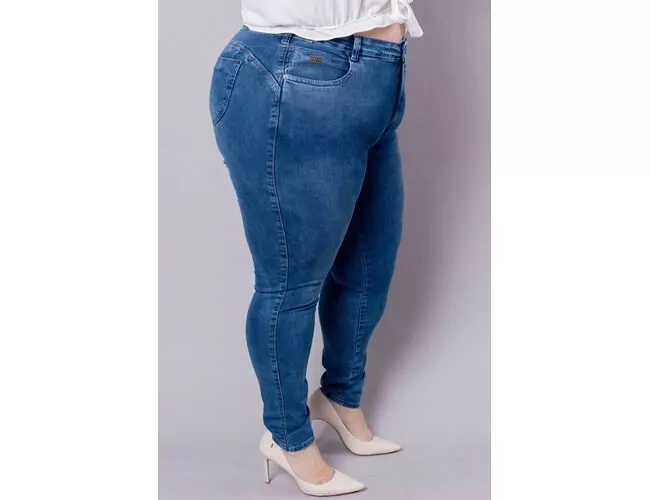 Calça Feminina RI19 Levanta Bumbum Pluz Size 78485 - Atacado