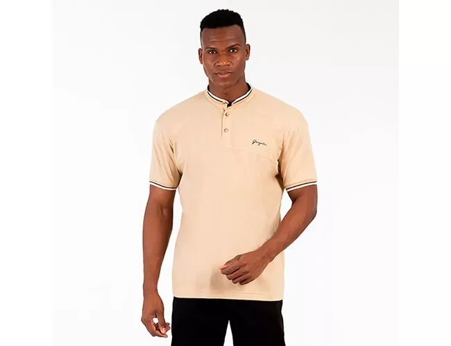 Camiseta Polo Masculina Manga Curta Gangster 29.08.1324 - Atacado