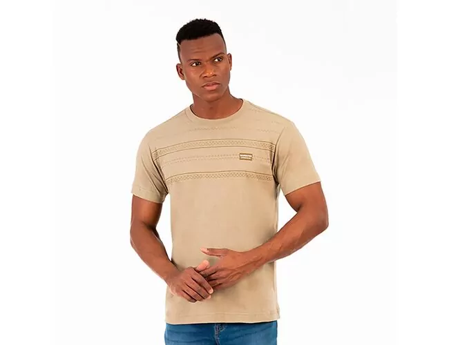 Camiseta Masculina Básica Gangster Gola Careca 10.16.4556 - Atacado