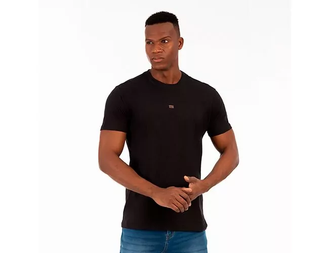 Camiseta Masculina Básica Gangster Gola Careca 10.16.4581 - Atacado