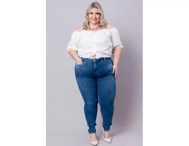 Calça Feminina RI19 Levanta Bumbum Pluz Size 78485 - Atacado