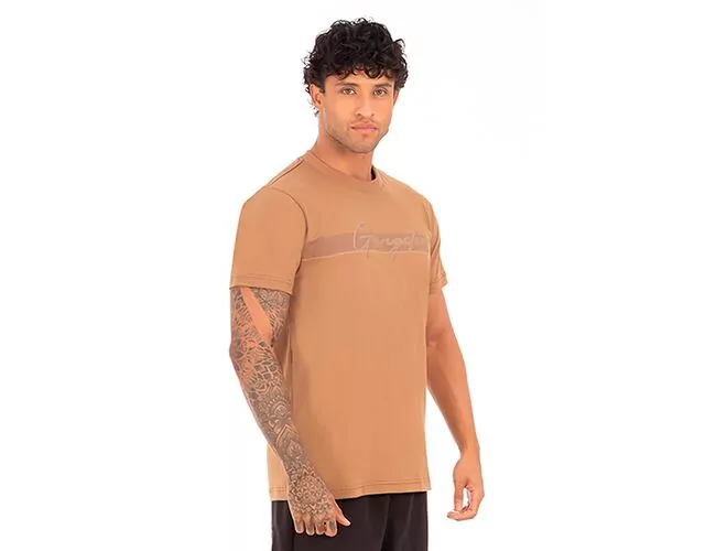 Camiseta Masculina Básica Gangster Gola Careca 10.16.4644 - Atacado