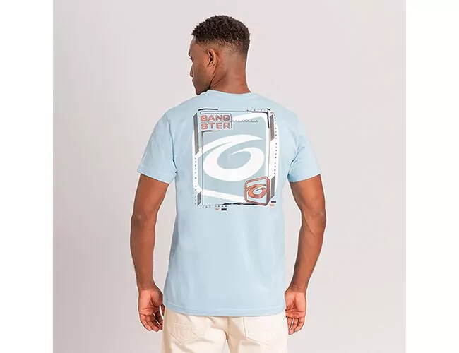 Camiseta Masculina Básica Gangster Gola Careca 10.16.2881 - Atacado