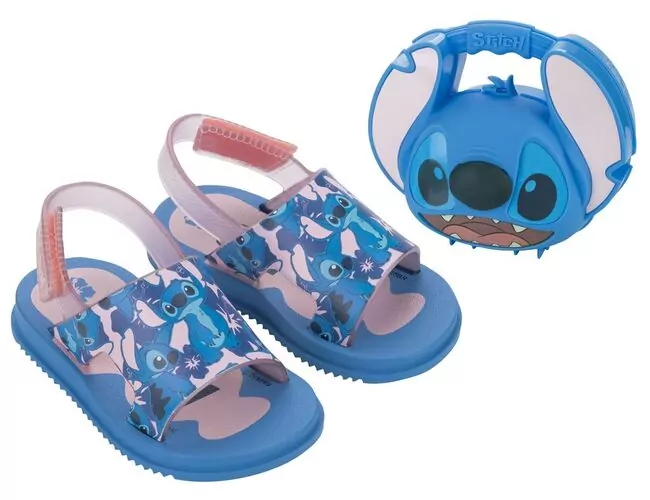 Sandalia Baby Stitch Hora Do Lanche - 23326 - Atacado