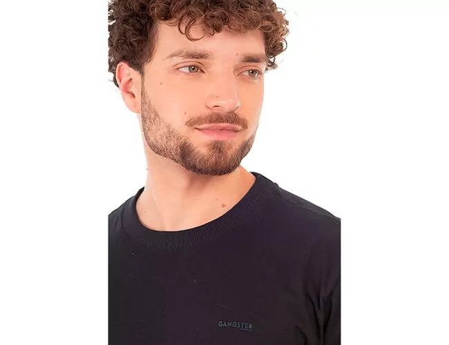 Camiseta Masculina Basica Gangster Gola Careca 10.16.4667 - Atacado