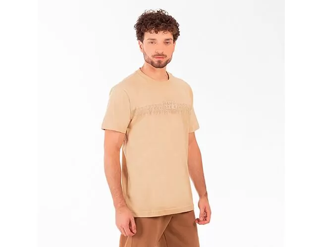 Camiseta Masculina Especial Gangster Gola Careca 10.16.4603 - Atacado