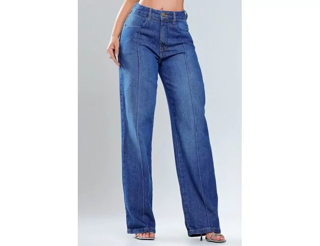 Calça Feminina RI19 Wide Leg 78467 - Atacado