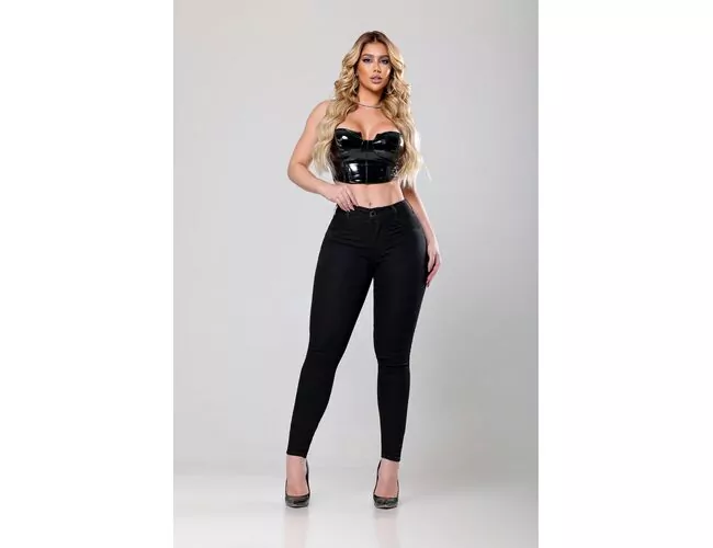 Calça Feminina RI19 Cintura Alta 00422 - Atacado