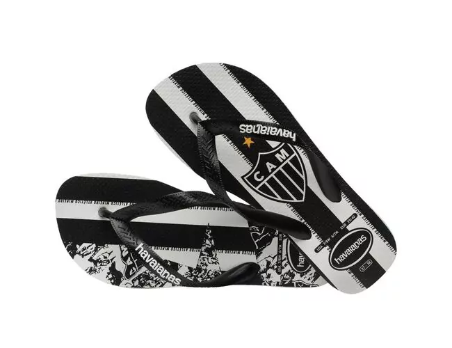 Chinelo Masculino Havaianas Top Times Atletico Mineiro - Atacado