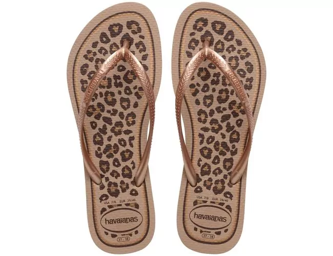 Chinelo Feminino Havaianas Slim Animals - Atacado