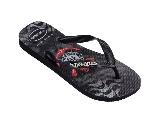 Chinelo Masculino Havaianas Top Times Corinthians - AtacadoChinelo Masculino Havaianas Top Times Corinthians - Atacado