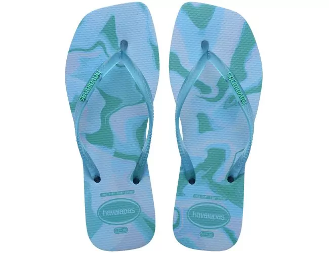 Chinelo Feminino Havaianas Slim Square Jelly - Atacado