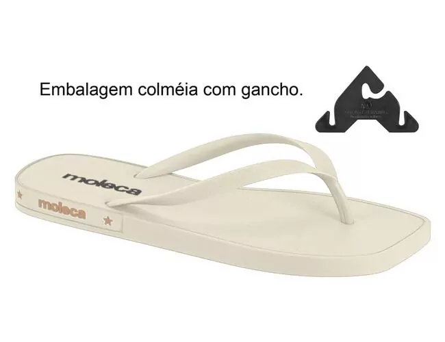 Chinelo Feminino Moleca 5552.100.22669 - Atacado