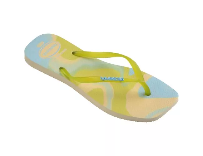 Chinelo Feminino Havaianas Slim Square Jelly - Atacado