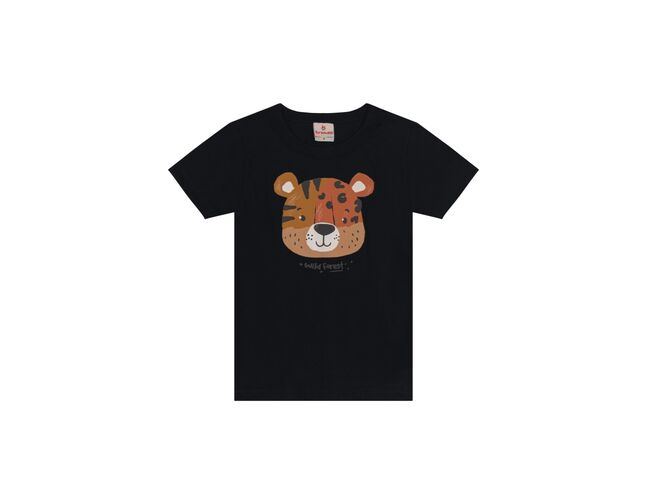 Camiseta infantil menino de tigre Brandili 26523 - Atacado
