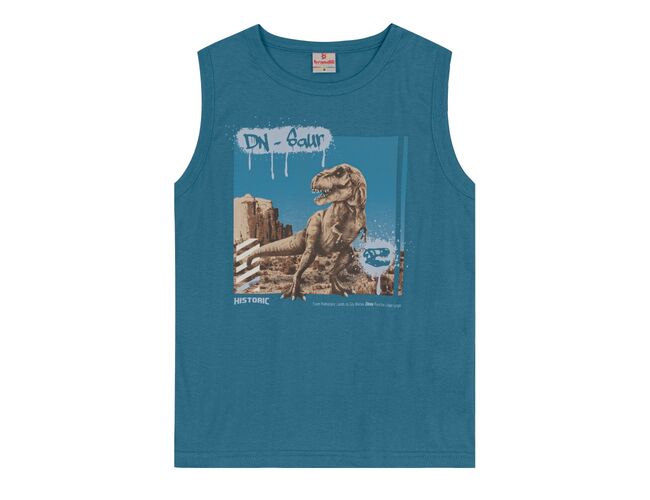 Regata infantil menino de dinossauro Brandili 26540 - Atacado