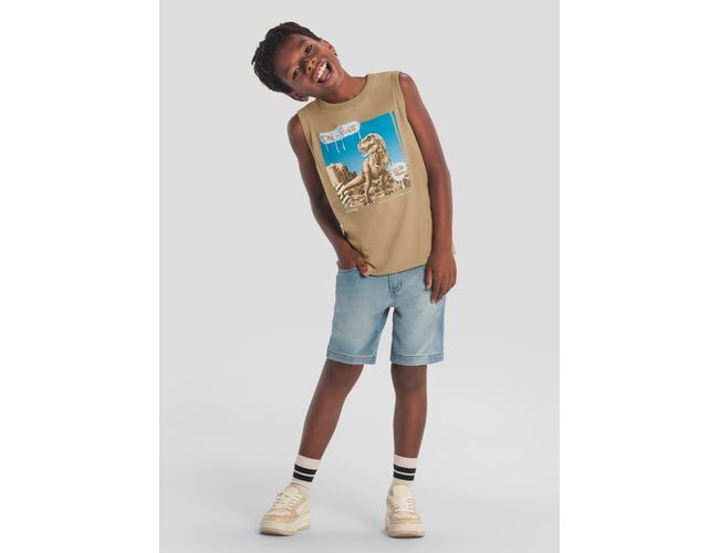 Regata infantil menino de dinossauro Brandili 26540 - AtacadoRegata infantil menino de dinossauro Brandili 26540 - Atacado