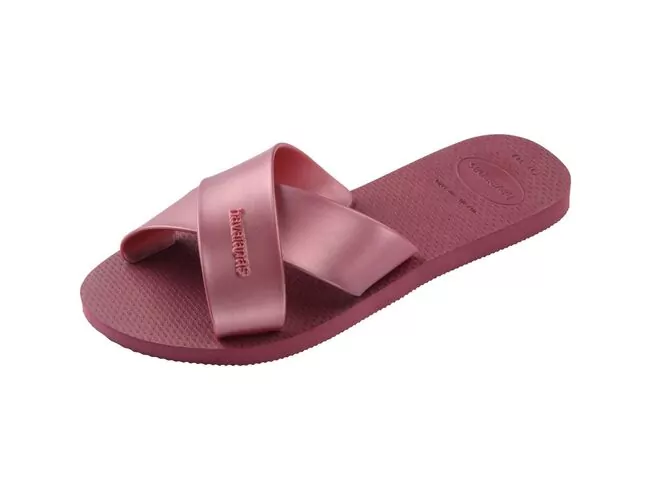 Chinelo Feminino Havaianas Aqua Metallic - Atacado