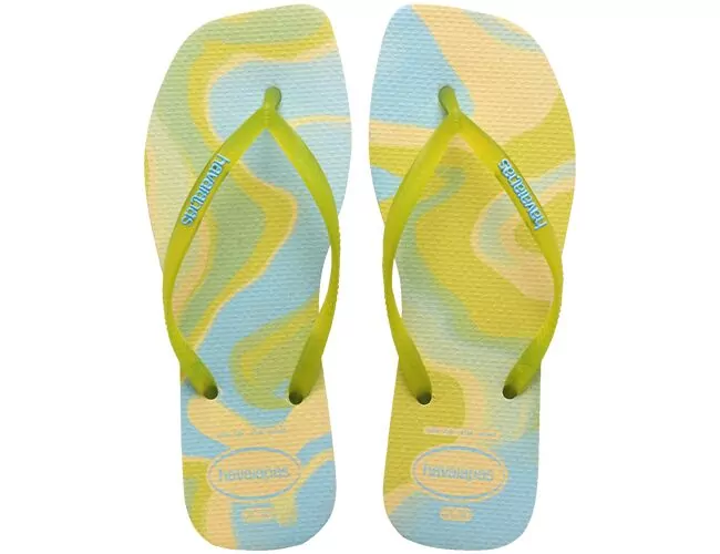 Chinelo Feminino Havaianas Slim Square Jelly - Atacado