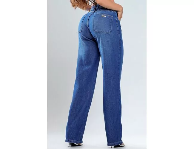Calça Feminina RI19 Wide Leg 78467 - Atacado