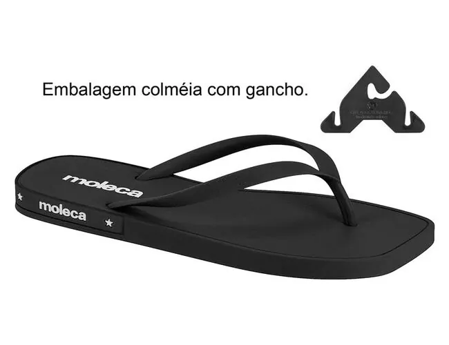 Chinelo Feminino Moleca 5552.100.22669 - Atacado