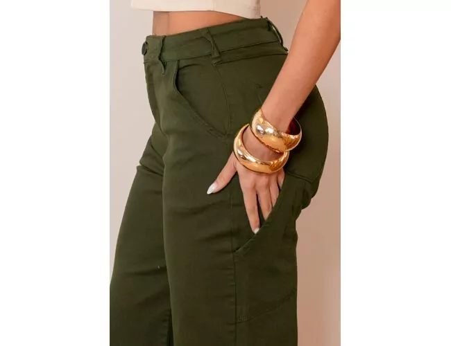 Calça Feminina RI19 Wide Leg 78542 - Atacado