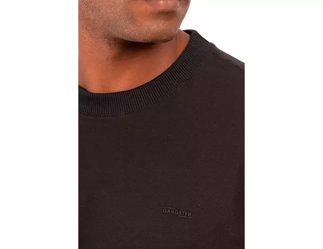 Camiseta Masculina Gangster Básica Gola Careca 10.16.4868 - Atacado