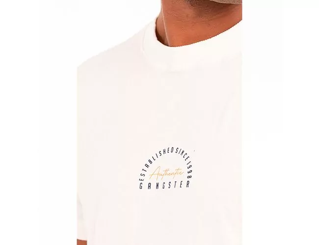 Camiseta Masculina Gangster Básica Gola Careca 10.16.4983 - Atacado