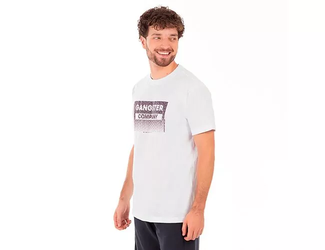 Camiseta Masculina Gangster Básica Gola Careca 10.16.4724 - Atacado