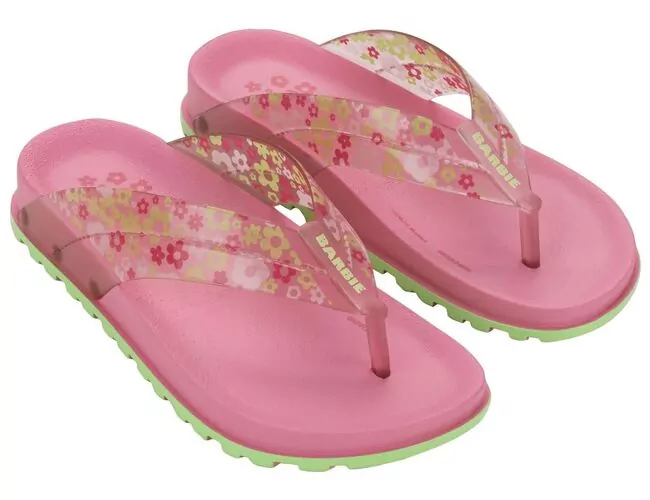 Sandalia Infantil Barbie Unique - 23320 - Atacado