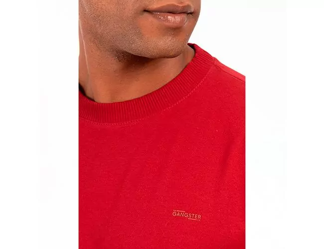 Camiseta Masculina Gangster Básica Gola Careca 10.16.4836 - Atacado