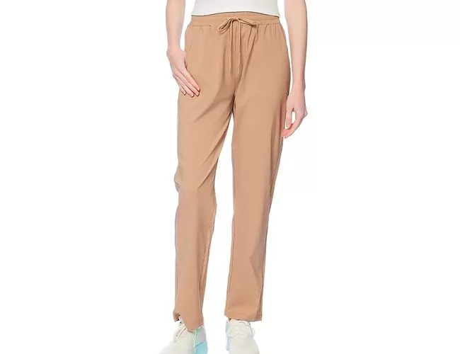 Calça Feminina Facinelli Reta com Elástico e Cordão 290064 - Atacado